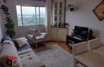 Gracioso apartamento á venda com 2 quartos no planalto paulista.