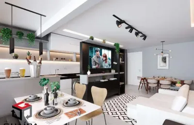 Apartamento à venda 3 quartos 1 suíte 2 vagas jardim - santo andré - sp