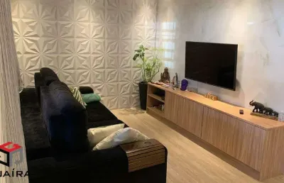 Sobrado à venda 3 quartos 1 suíte 3 vagas guarani - santo andré - sp
