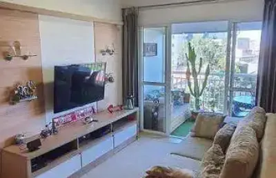Apartamento à venda 3 quartos 1 suíte 2 vagas lusitânia - são bernardo do campo - sp