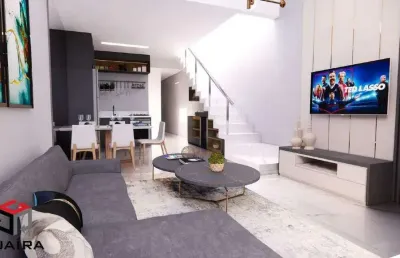 Casa à venda 3 quartos 1 suíte 2 vagas camilópolis - santo andré - sp
