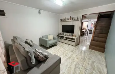Sobrado à venda 3 quartos 1 vaga são pedro - santo andré - sp