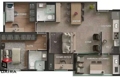 Apartamento em contrução próximo ao shopping metrópole r$870.000,00