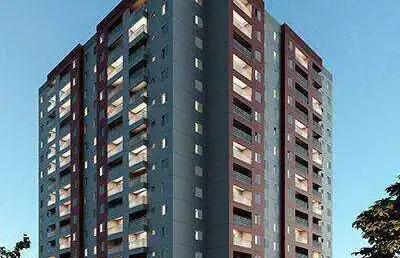 Apartamento à venda 2 quartos 1 vaga humaitá - santo andré - sp