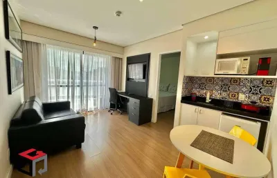 Stúdio para aluguel 1 quarto 1 suíte 1 vaga indianopolis - são paulo - sp