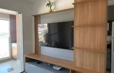Apartamento para aluguel 2 quartos 1 suíte 2 vagas demarchi - são bernardo do campo - sp