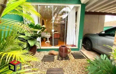 Casa à venda 3 quartos 2 suítes 3 vagas bastos - santo andré - sp