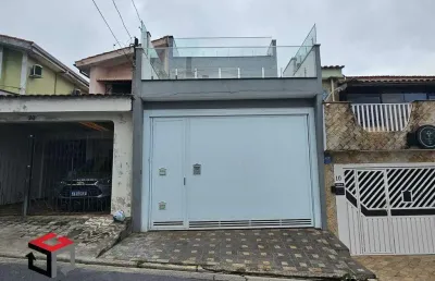 Sobrado para aluguel 3 quartos 3 suítes 2 vagas centro - são bernardo do campo - sp