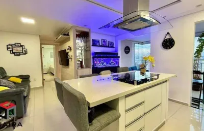 Apartamento à venda 2 quartos 1 suíte 2 vagas valparaíso - santo andré - sp