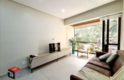 Excelente apartamento á venda mobiliado com 61,64m² nos jardins.