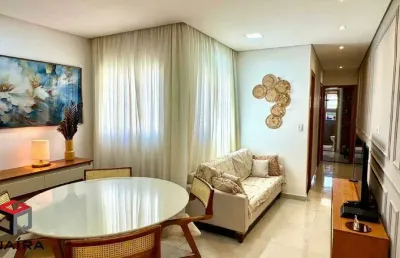 Cobertura para aluguel 2 quartos 1 suíte 1 vaga assunção - santo andré - sp