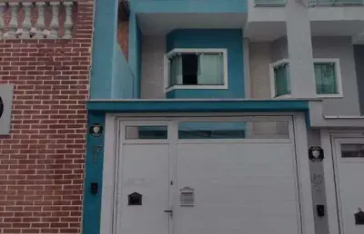 Sobrado à venda 3 quartos 1 suíte 3 vagas eldízia - santo andré - sp