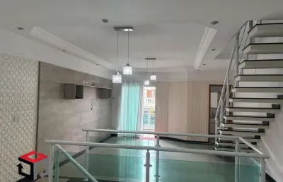 Sobrado à venda 3 quartos 1 suíte 4 vagas camilópolis - santo andré - sp