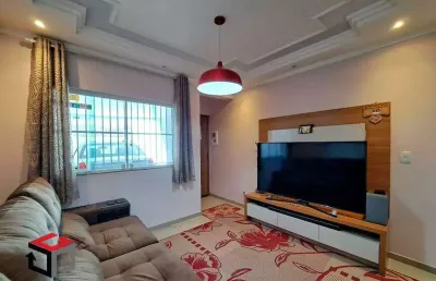 Sobrado à venda 3 quartos 1 suíte 2 vagas oratório - santo andré - sp