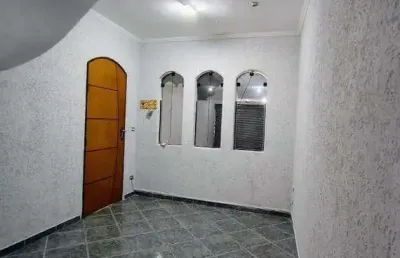 Sobrado para aluguel 3 quartos 1 suíte 4 vagas novo oratório - santo andré - sp