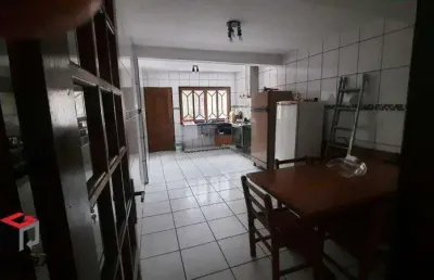 Sobrado à venda 3 quartos 1 suíte 3 vagas canhema - diadema - sp
