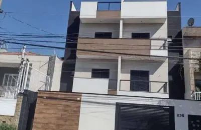 Apartamento à venda 2 quartos 1 suíte 2 vagas jardim bela vista - santo andré - sp