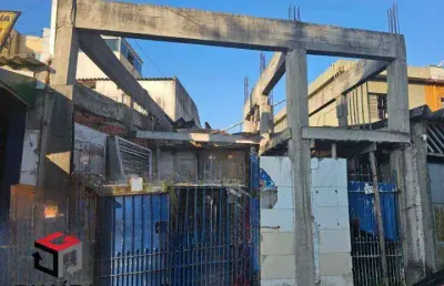 Terreno à venda na Rua Lauro Muller, 1240, Vila Palmares, Santo André
