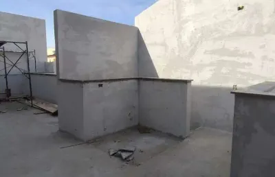 Cobertura à venda 2 quartos 1 suíte 1 vaga humaitá - santo andré - sp