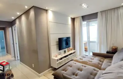 Apartamento no bairro campestre, 3 dormitórios, sendo 1 suíte, sacada gourmet com churrasqueira.
