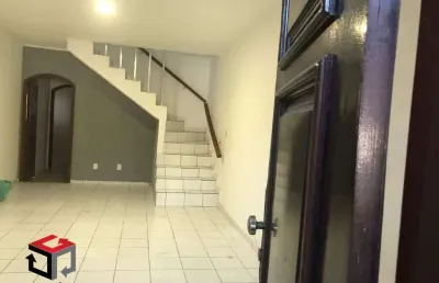 Sobrado para aluguel 3 quartos 2 vagas valparaíso - santo andré - sp