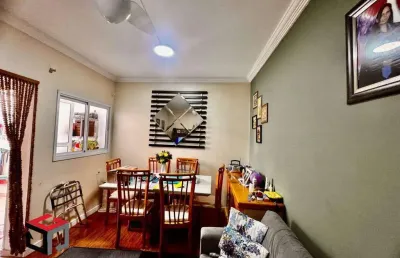 Apartamento à venda 2 quartos 1 suíte 2 vagas pires - santo andré - sp
