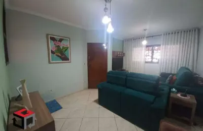 Sobrado à venda 3 quartos 1 suíte 2 vagas scarpelli - santo andré - sp
