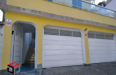 Sobrado à venda 4 quartos 1 suíte 3 vagas stella - santo andré - sp