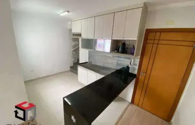 Cobertura para aluguel 2 quartos 1 suíte 1 vaga linda - santo andré - sp