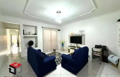 Sobrado para aluguel 3 quartos 1 suíte 2 vagas camilópolis - santo andré - sp