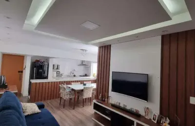 Apartamento à venda 2 quartos 1 suíte 2 vagas scarpelli - santo andré - sp