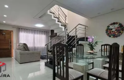 Sobrado à venda 3 quartos 3 suítes 4 vagas assunção - santo andré - sp
