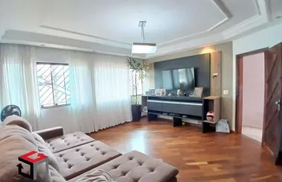 Sobrado à venda 3 quartos 1 suíte 4 vagas scarpelli - santo andré - sp