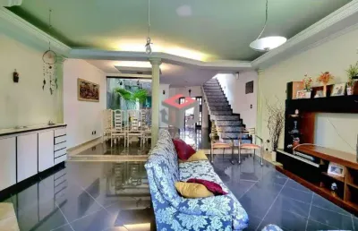 Sobrado à venda 4 quartos 2 suítes 6 vagas helena - santo andré - sp