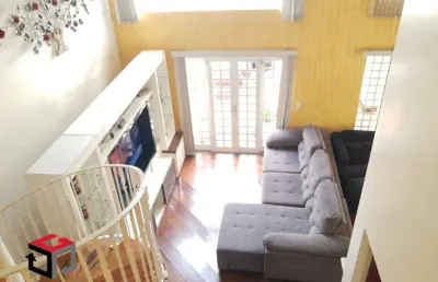Sobrado amplo com 258 m² localizado no jardim bela vista em santo andré.