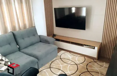 Cobertura à venda 2 quartos 2 vagas das nações - santo andré - sp