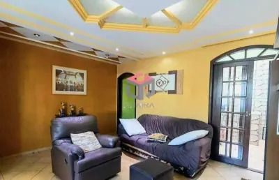 Sobrado à venda 3 quartos 1 suíte 3 vagas das nações - santo andré - sp