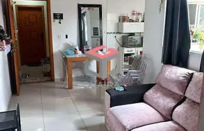 Cobertura 100 m² localizado no bairro novo oratório santo andré - sp