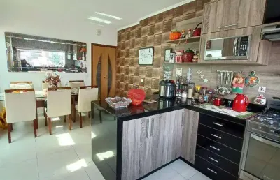 Sobrado 180 m² localizado no bairro stella santo andré - sp