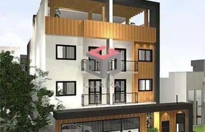 Cobertura à venda 2 quartos 1 vaga américa - santo andré - sp