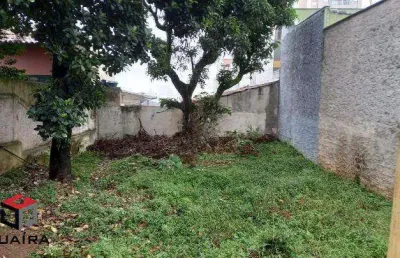Terreno à venda na Rua Paquequer, 134, Santa Maria, Santo André