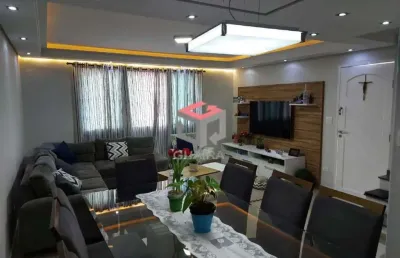 Sobrado à venda 4 quartos 2 suítes 3 vagas pires - santo andré - sp
