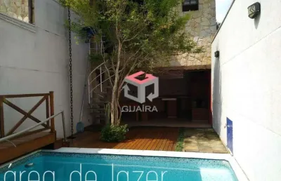 Sobrado à venda 3 quartos 1 suíte 4 vagas guarani - santo andré - sp