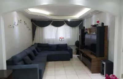 Sobrado à venda 3 quartos 1 suíte 2 vagas vila bela vista - santo andré - sp