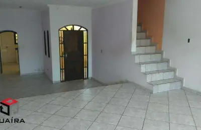 Sobrado para locação com 3 quartos, 4 vagas - jardim las vegas - santo andré / sp