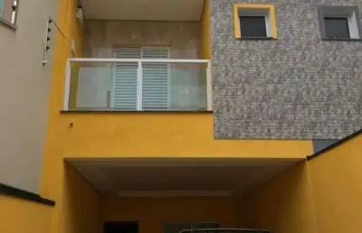Sobrado à venda 3 quartos 1 suíte 2 vagas camilópolis - santo andré - sp