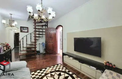 Sobrado à venda 3 quartos 2 vagas erasmo assunção - santo andré - sp