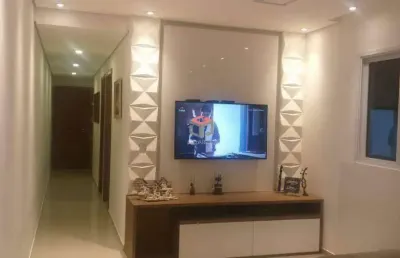 Cobertura- 160m², localizada no bairro das nações em santo andré- sp.
