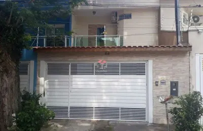 Sobrado à venda 3 quartos 3 suítes 4 vagas alpina - santo andré - sp