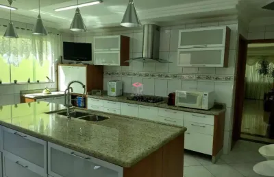 Sobrado à venda 4 quartos 3 suítes 8 vagas cerâmica - são caetano do sul - sp